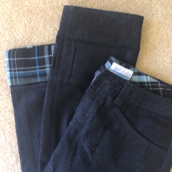 Columbia plaid cuff jeans (optional) - Picture 2 of 6